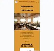 Kleine Seitenvorschau von zum-steinbock.de