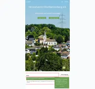 Kleine Seitenvorschau von heimatverein-oberbantenberg.de