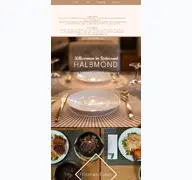 Kleine Seitenvorschau von halbmondrestaurant.de