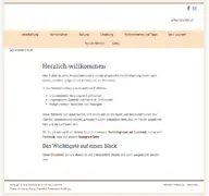 Kleine Seitenvorschau von hamsterinfo.ch