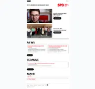 Kleine Seitenvorschau von spd-kv-sad.bayernspd.de