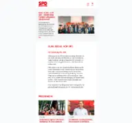 Kleine Seitenvorschau von spd-lueneburg.de