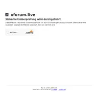 Kleine Seitenvorschau von xforum.live