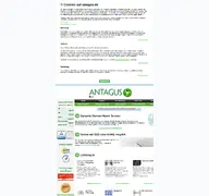 Kleine Seitenvorschau von antagus.de