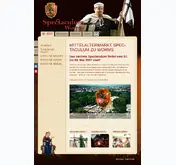Kleine Seitenvorschau von spectaculum-worms.de