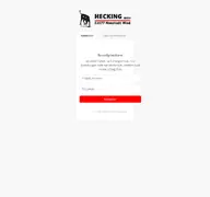 Kleine Seitenvorschau von shop.hecking-gmbh-neustadt.de