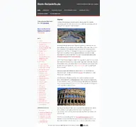 Kleine Seitenvorschau von rom-reiseinfo.de