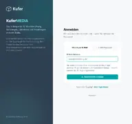 Kleine Seitenvorschau von kufermedia.de