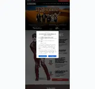 Kleine Seitenvorschau von the-scorpions.com