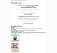 Kleine Seitenvorschau von speedy-pizza-minden.de