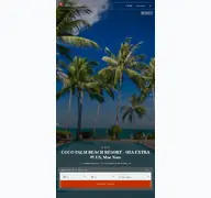 Kleine Seitenvorschau von cocopalmbeach.resorthotel.de