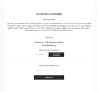 Kleine Seitenvorschau von rotation-boutique.de