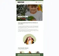 Kleine Seitenvorschau von shop.nekton.de