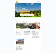 Kleine Seitenvorschau von coburg.de