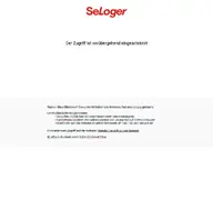 Kleine Seitenvorschau von seloger.com