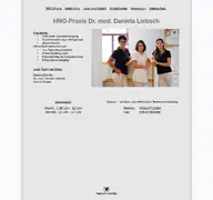 Kleine Seitenvorschau von hno-praxis-liebsch.de