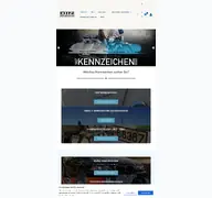 Kleine Seitenvorschau von din-kennzeichen.de