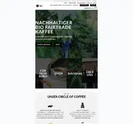Kleine Seitenvorschau von true-coffee.de