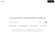 Kleine Seitenvorschau von use.ai