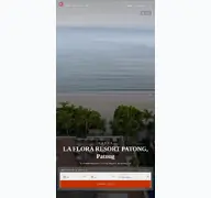 Kleine Seitenvorschau von laflorapatong.resorthotel.de