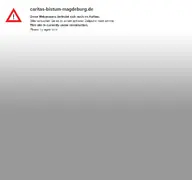 Kleine Seitenvorschau von caritas-bistum-magdeburg.de