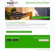 Kleine Seitenvorschau von sperrmuell.zah-hildesheim.de
