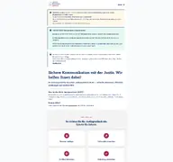 Kleine Seitenvorschau von mjpserviceportal.de
