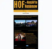 Kleine Seitenvorschau von hof-konzerte-rosenow.de