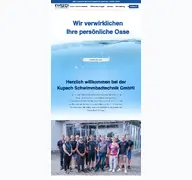 Kleine Seitenvorschau von kupsch-schwimmbadbau.de