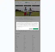 Kleine Seitenvorschau von golfhouse.de