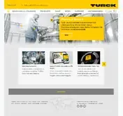 Kleine Seitenvorschau von turck.at