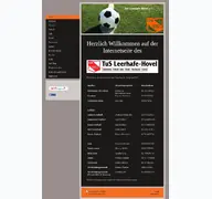 Kleine Seitenvorschau von tus-leerhafe-hovel.de