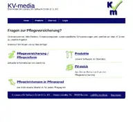 Kleine Seitenvorschau von kv-media.de