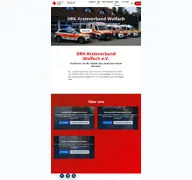 Kleine Seitenvorschau von kv-wolfach.drk.de