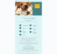 Kleine Seitenvorschau von hundehoffnung-berlin.de