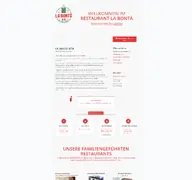 Kleine Seitenvorschau von la-bonta.de