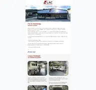 Kleine Seitenvorschau von la-caravaning.de