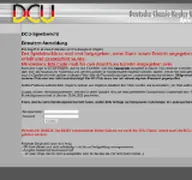 Kleine Seitenvorschau von spielbericht.dcu-ev.de