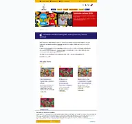 Kleine Seitenvorschau von spieleburg.de