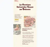 Kleine Seitenvorschau von la-veneziana.de