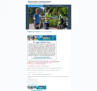 Kleine Seitenvorschau von rosenstadt-triathlon.de