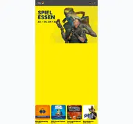 Kleine Seitenvorschau von spiel-essen.de