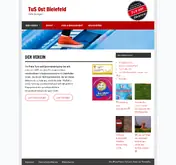 Kleine Seitenvorschau von tus-ost.de