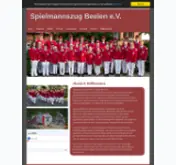 Kleine Seitenvorschau von spielmannszug-beelen.de