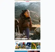 Kleine Seitenvorschau von mammut.ch