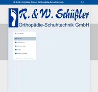 Kleine Seitenvorschau von orthopaedie-schuessler.de