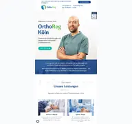 Kleine Seitenvorschau von orthoreg-koeln.de