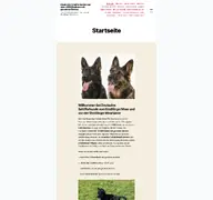 Kleine Seitenvorschau von schaeferhundvomstedtlingermoor.de