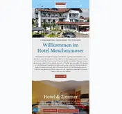 Kleine Seitenvorschau von hotel-meschenmoser.de