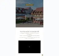 Kleine Seitenvorschau von hotel-post-laichingen.de